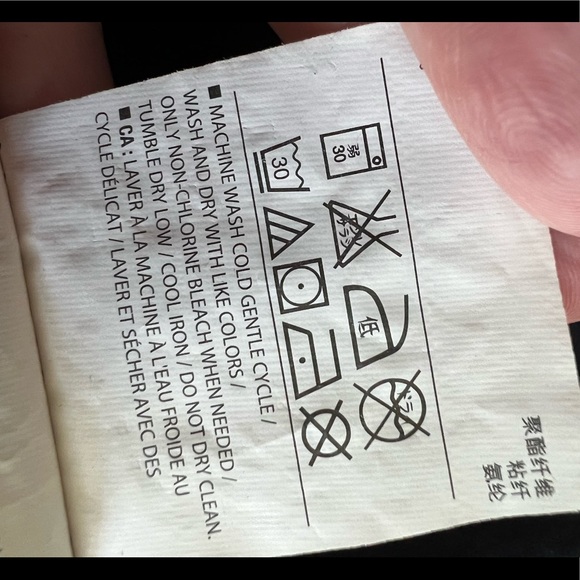 Old Navy, Black classic short sleeve, wrap dress, Medium Tall, Midi - Picture 6 of 6